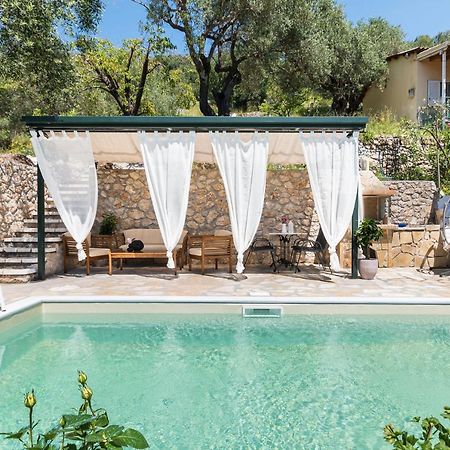 Alkinoi Seaview Villa With Private Pool By Konnect, Nisaki Nisaki  Zewnętrze zdjęcie