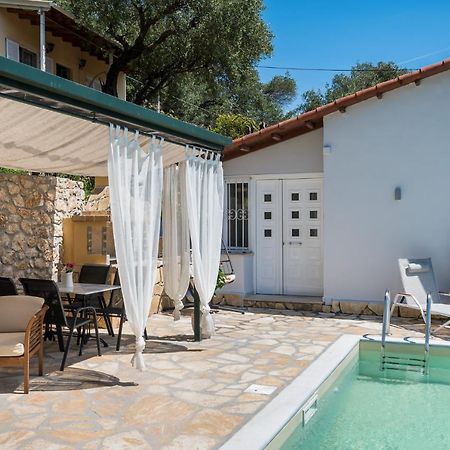 Alkinoi Seaview Villa With Private Pool By Konnect, Nisaki Nisaki  Zewnętrze zdjęcie