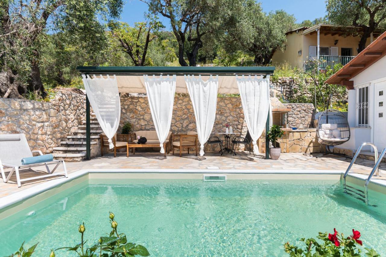 Alkinoi Seaview Villa With Private Pool By Konnect, Nisaki Nisaki  Zewnętrze zdjęcie